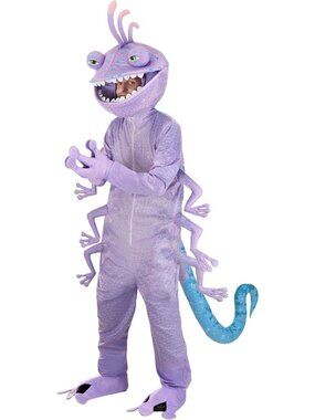 Monsters Inc. Randall Boggs Halloween Costume | Chameleon Jumpsuit & Accessories